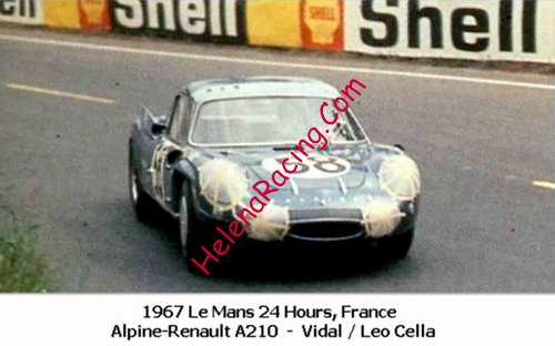 Cella Leo Card 1967 Le Mans 24 h (NS).jpg