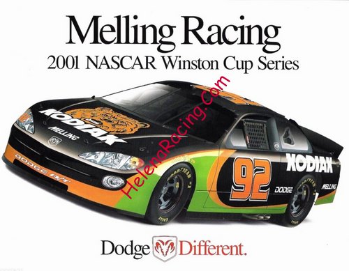 Card 2001 Winston Cup-Melling Racing (NS).JPG