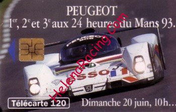 Phonecard 1993 Le Mans-2.jpg